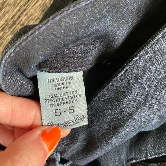 American rag trouser wide leg jeans size 5 - Picture 5 of 13